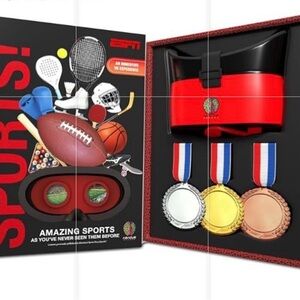 Abacus Brands Virtual Reality ESPN Gift Box - Illustrated Interactive VR Book